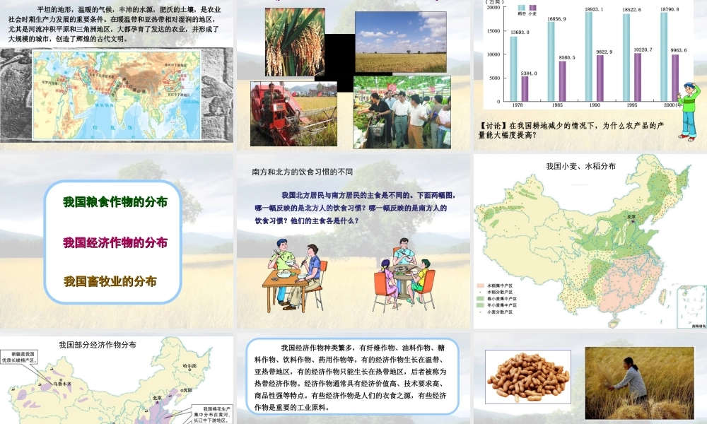 八年级上册湘教版地理第四章第一节__农业(34张)