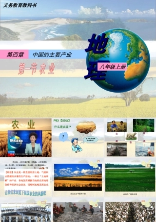 八年级上册湘教版地理第四章第一节__农业(34张)
