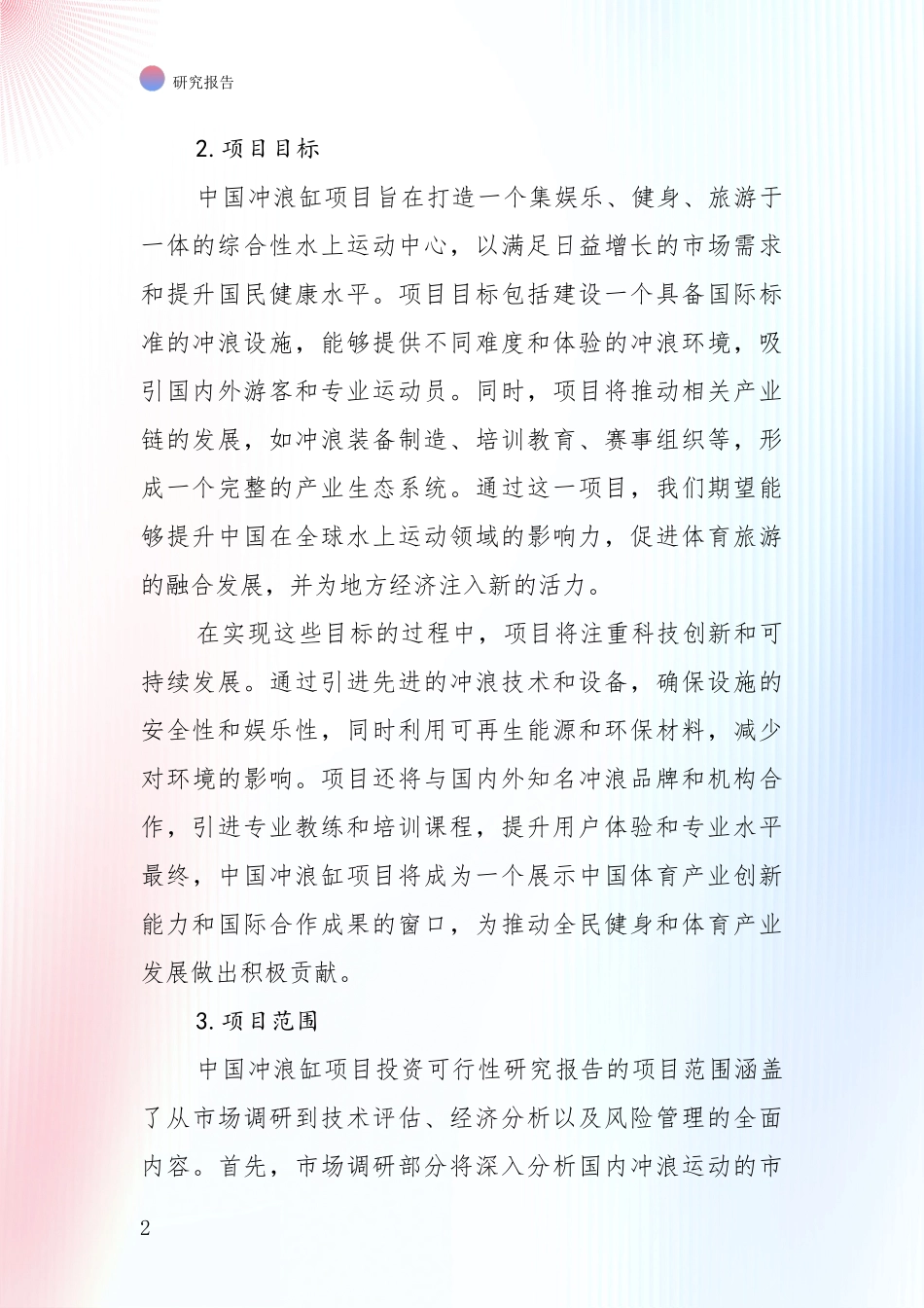 2024年冲浪缸项目前景及趋势分析深度研究报告_第2页