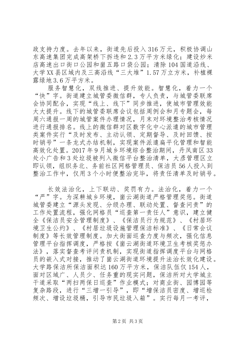 XX年城市管理工作总结_第2页
