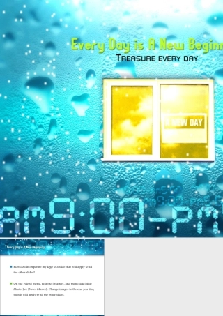 每一天都是崭新的-幻灯片五