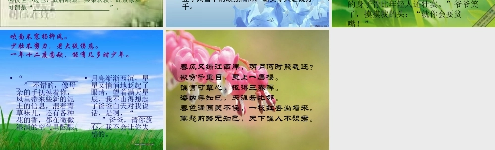 在情景中运用古诗