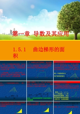 【数学】151曲边梯形的面积课件（人教A版选修2-2）