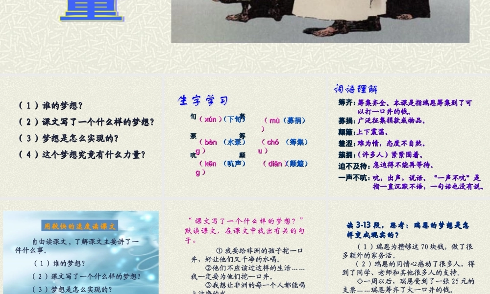 梦想的力量课件PPT版 (2)