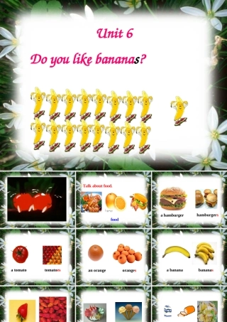 英语：七上Unit6DoyoulikebananasSectionA第1课时（人教版）