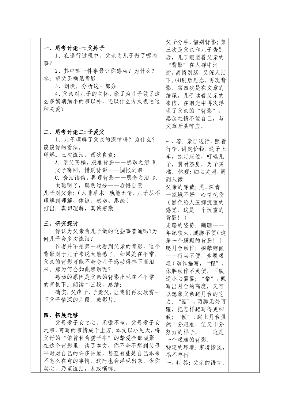 《背影》教案 (2)_第2页