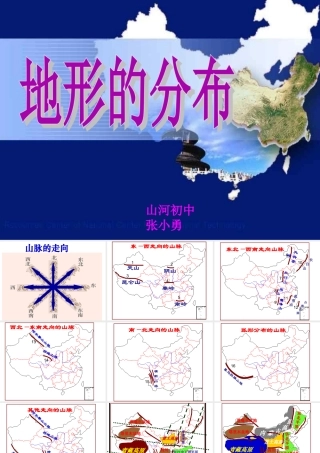 中国的地形和地势