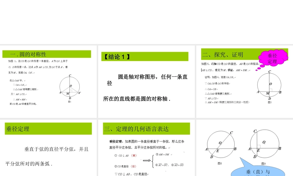 垂径定理（王比翼）