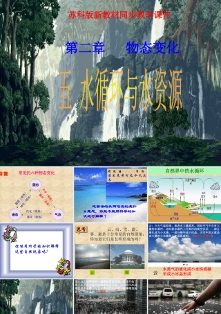 苏科版《25水循环》课件
