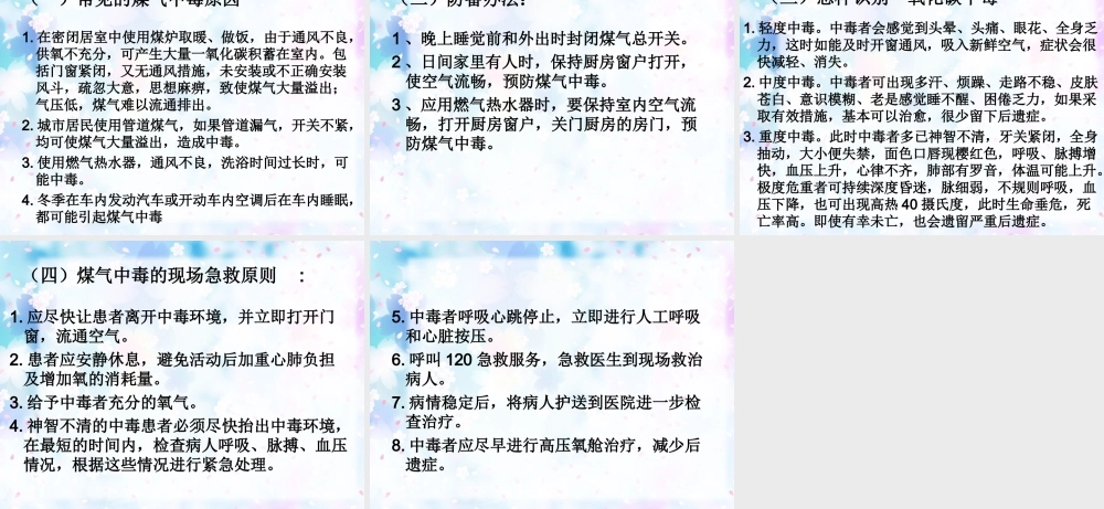 冬防安全主题班会