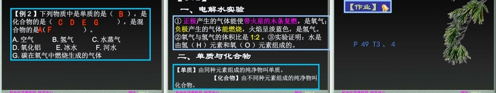 课题1水的组成2