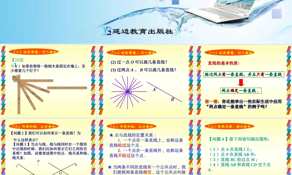 直线、射线、线段（）
