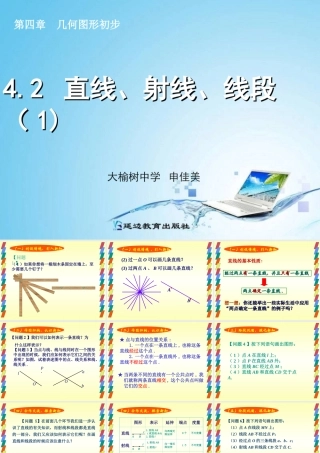 直线、射线、线段（）