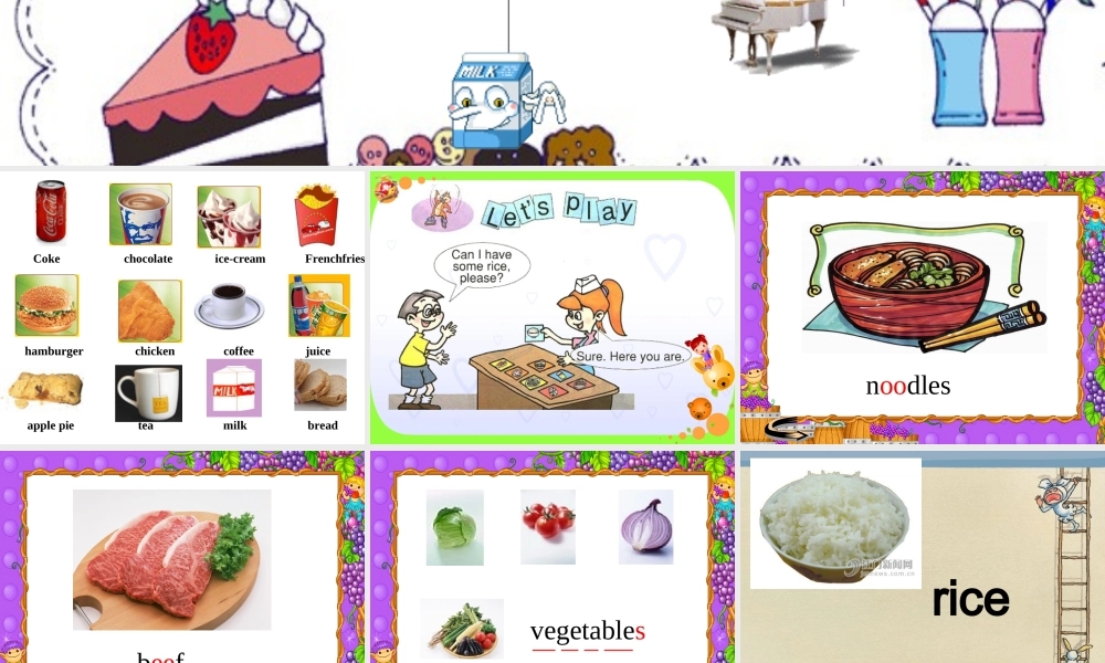 （人教PEP）四年级英语上册课件Unit5PartAlet'slearn