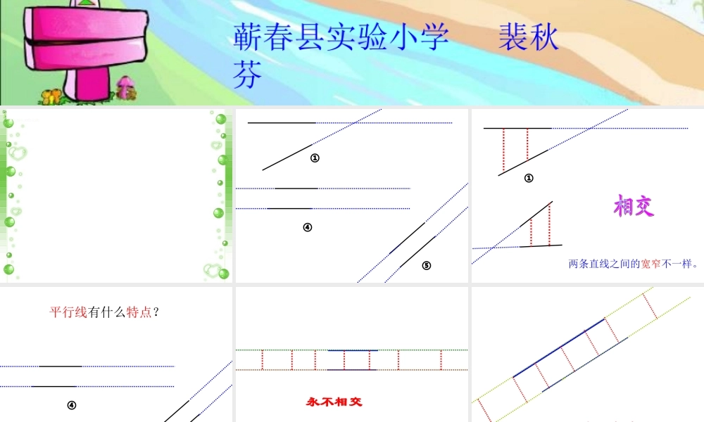 四上《平行线》