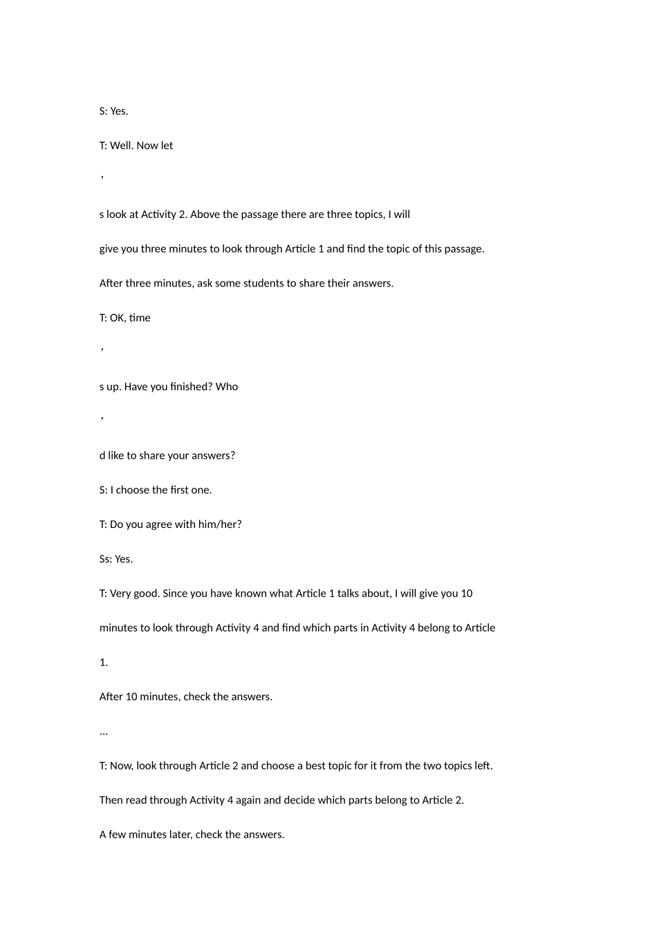 必修五Module5Period4教学设计_第2页