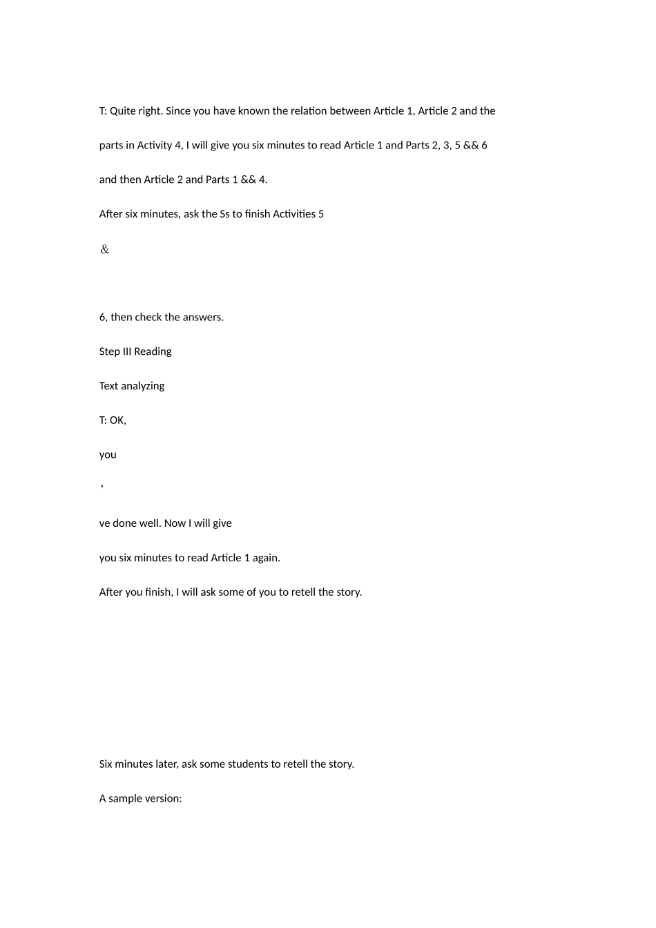 必修五Module5Period4教学设计_第3页