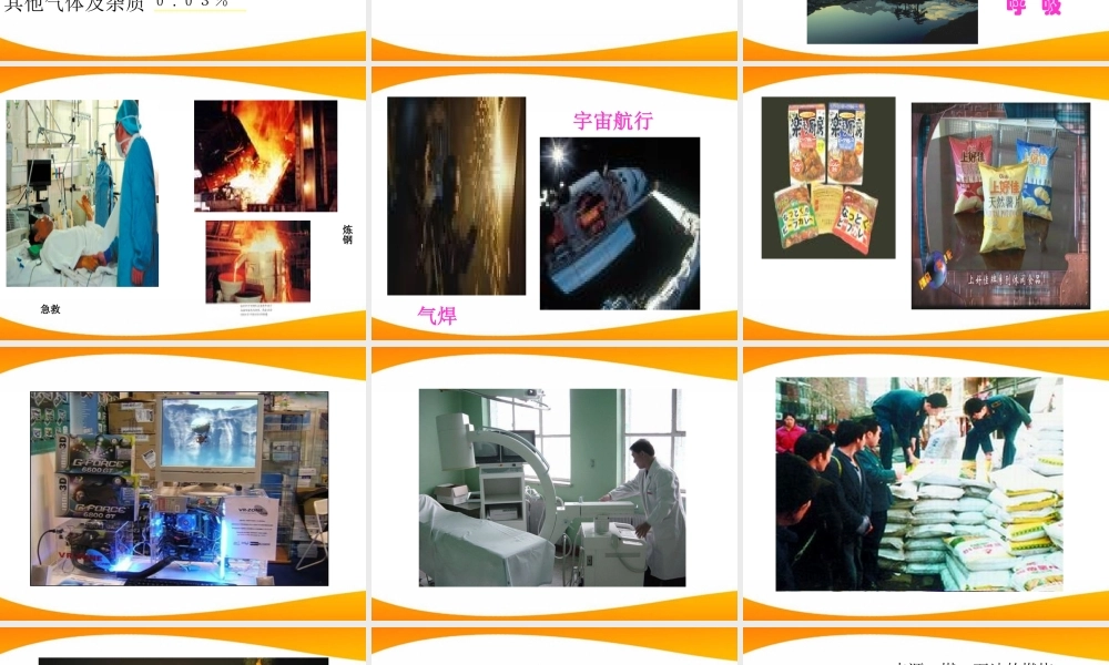 九年级化学 课题1 空气课件 人教新课标版 课件