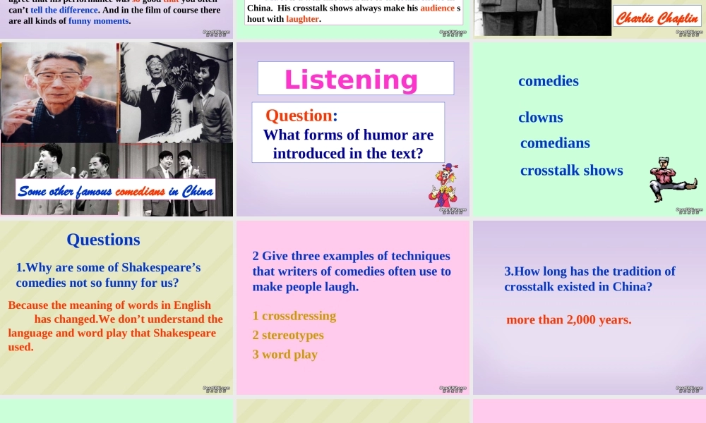 Unitumour 新课标 人教版 课件