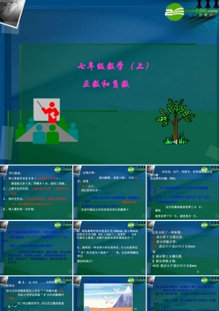 七年级数学上册 2.1正数和负数课件 华东师大版 课件
