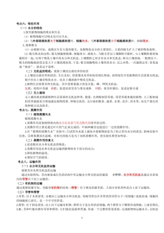 生物圈中的绿色植物（二）
