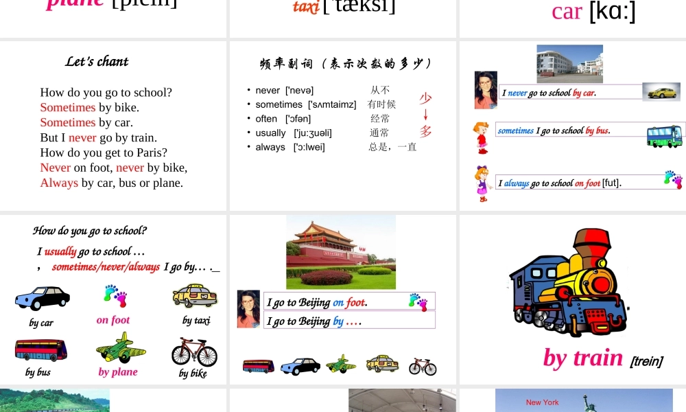 PEP六年级上册Unit1课件