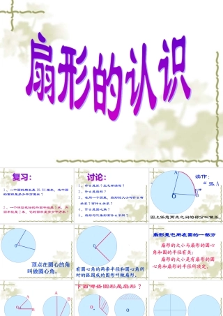 扇形的认识(1)