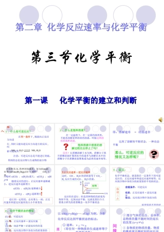 化学平衡的建立判断