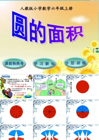 单元第节第课时圆的面积
