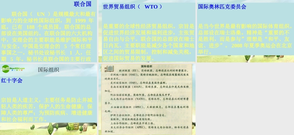 七年级地理上册 第五章 世界的发展差异复习课课件 湘教版 课件