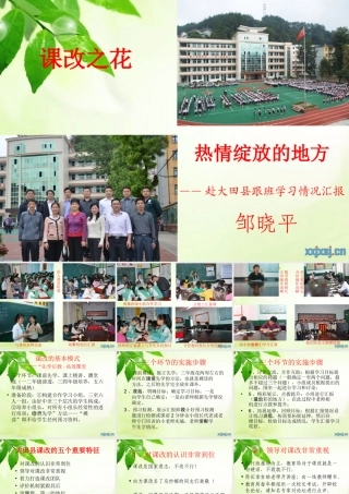 课改之花邹晓平