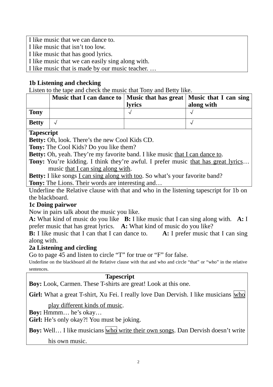 九年级人教新目标英语6--10单元教案_第2页