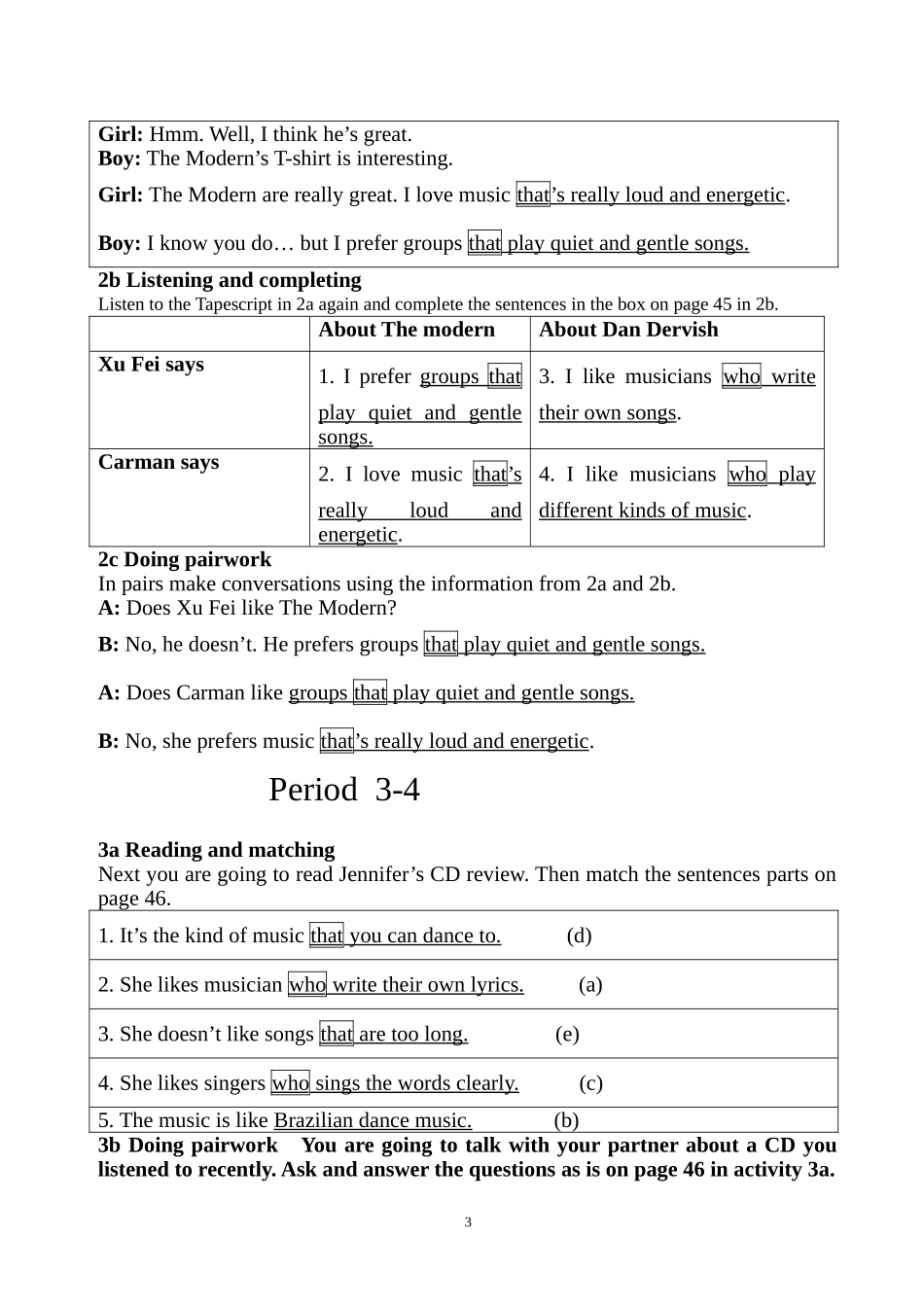 九年级人教新目标英语6--10单元教案_第3页