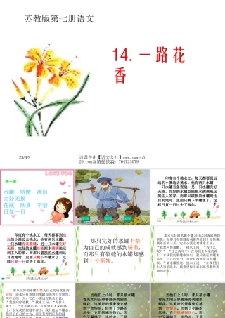 《一路花香》