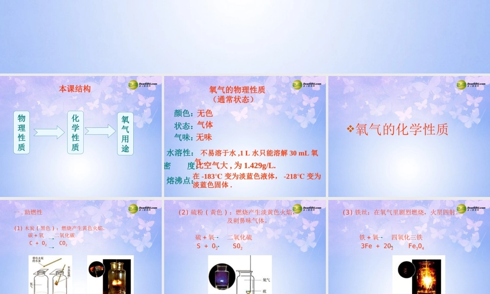 九年级化学上册 22 氧气课件 新人教版 课件