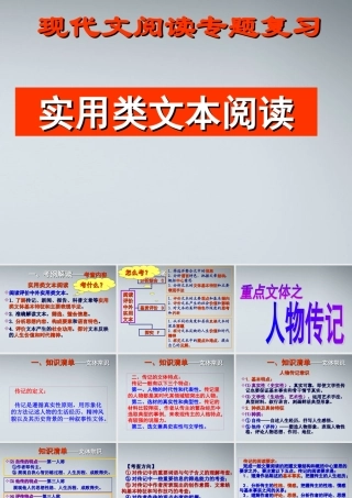 11—12年高三实用类文本阅读复习课件