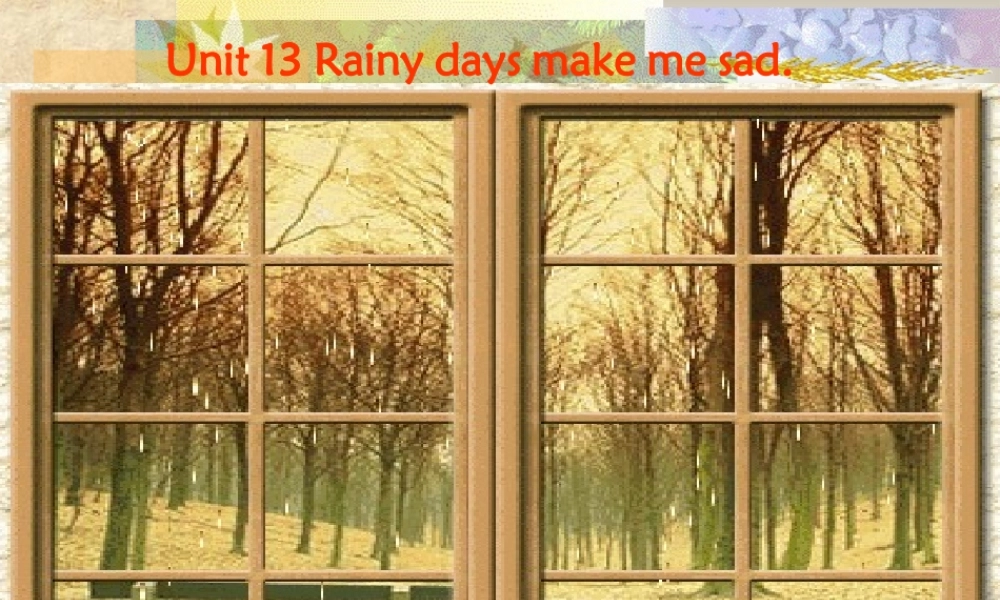 九年级 英语Unit13 self check reading 课件人教版全册 课件