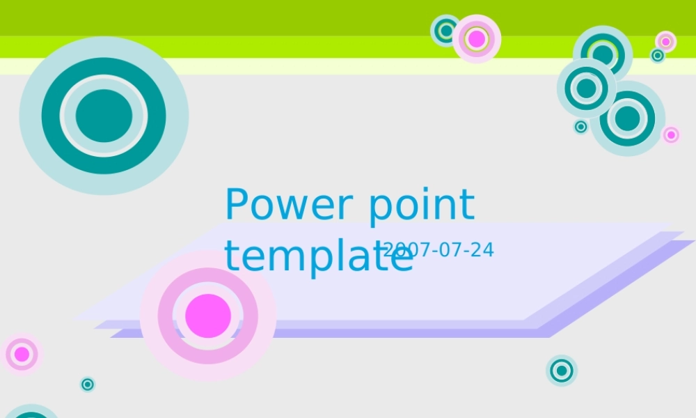 时尚元素PPT模板-幻灯片六