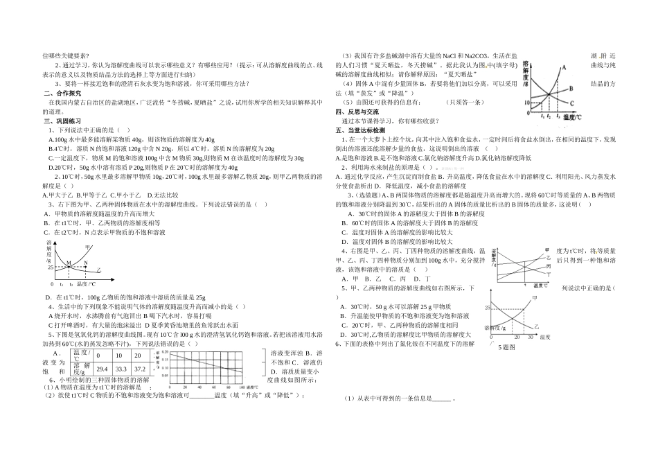 九年级化学下册导学案_第2页