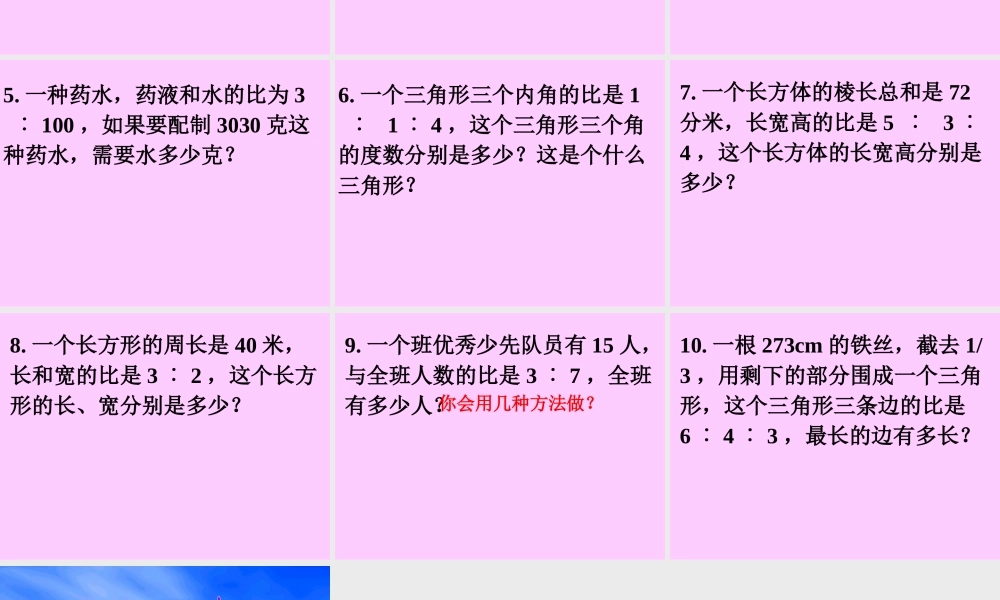 比的意义20091027