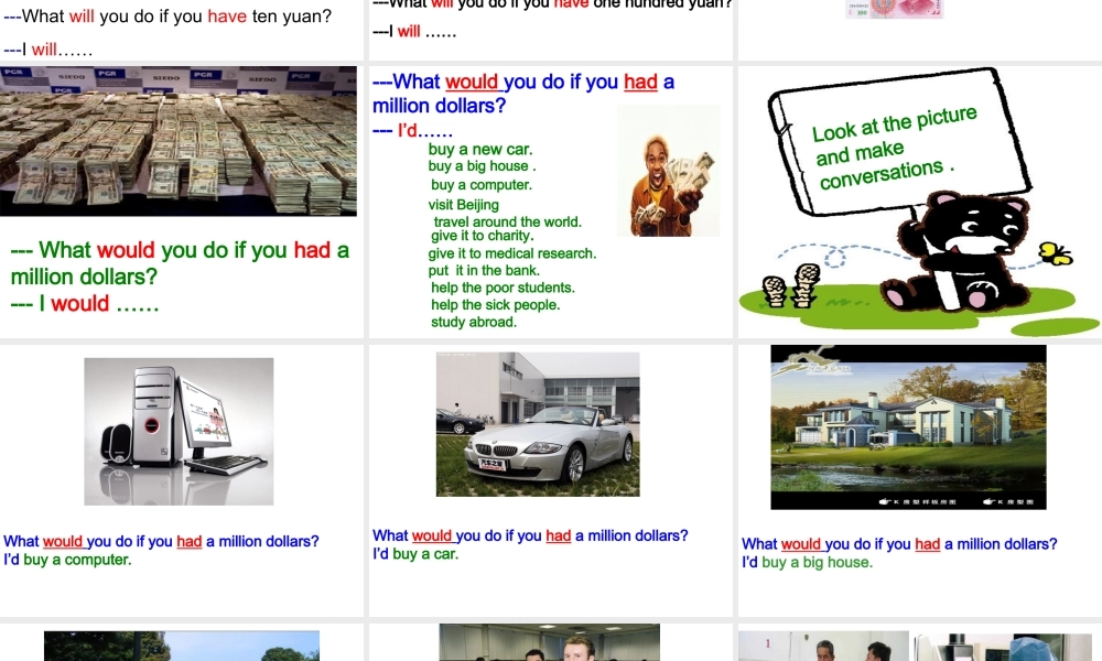 新目标英语九年级_Unit_4_课件(整个单元)