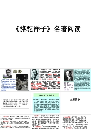 《骆驼祥子》