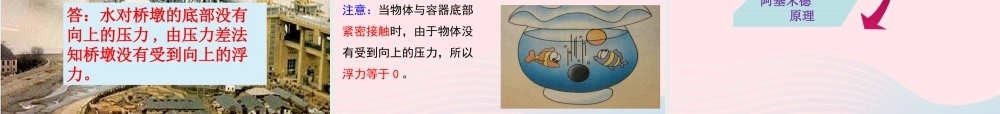 中考物理一轮复习 第九章 浮力考点梳理课件 沪科版 课件