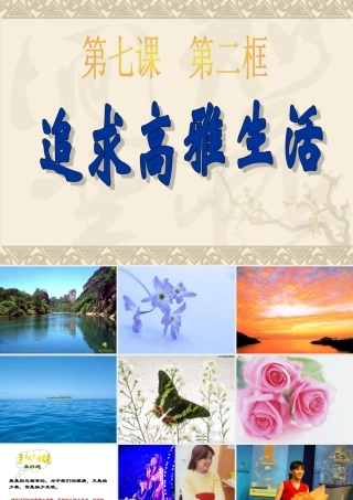 追寻高雅生活3