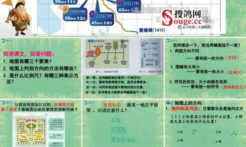 七年级历史与社会上册 第一单元 第一课 我的家在哪里课件 人教版 课件