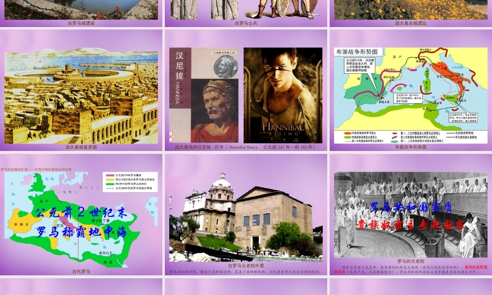 九年级历史上册 第5课 古代罗马课件 川教版 课件