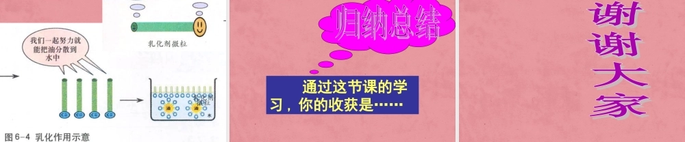 九年级化学全册 6-1 物质的溶解课件 (新版)沪教版 课件