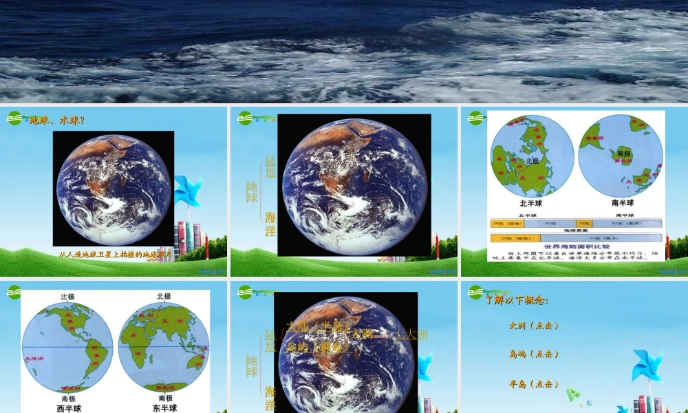 七年级地理上册 第二章第一节(大洲和大洋)课件 人教新课标版 课件