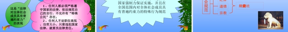 七年级政治法律初探 七年级政治下：第八课 法律护我成长 课件人教版新课标