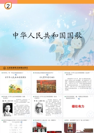 中华人民共和国国歌课件